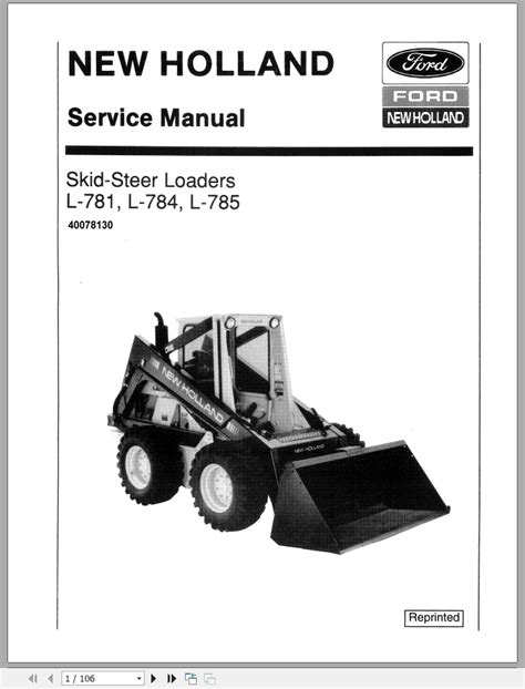 new holland skid steer parts manual|new holland l781 manual.